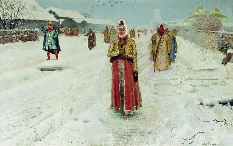 Andrei Ryabushkin Sunday.